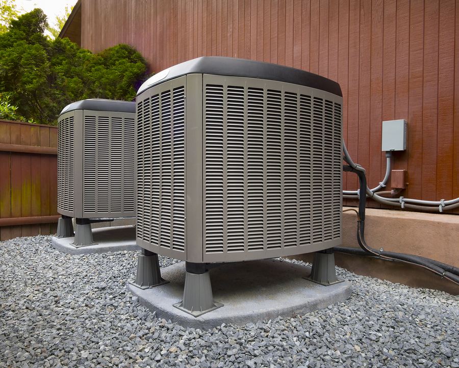 Heat pump at an Orlando home